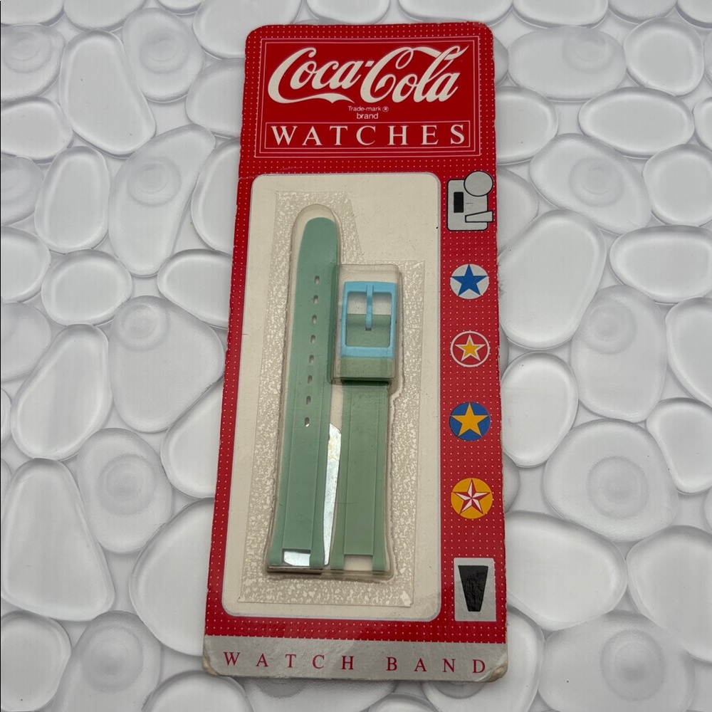 Coca Cola Swatch Watch Blue Strap